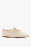 Ivory Leather Jazz-Inspired Sneaker