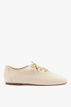 Ivory Leather Jazz-Inspired Sneaker