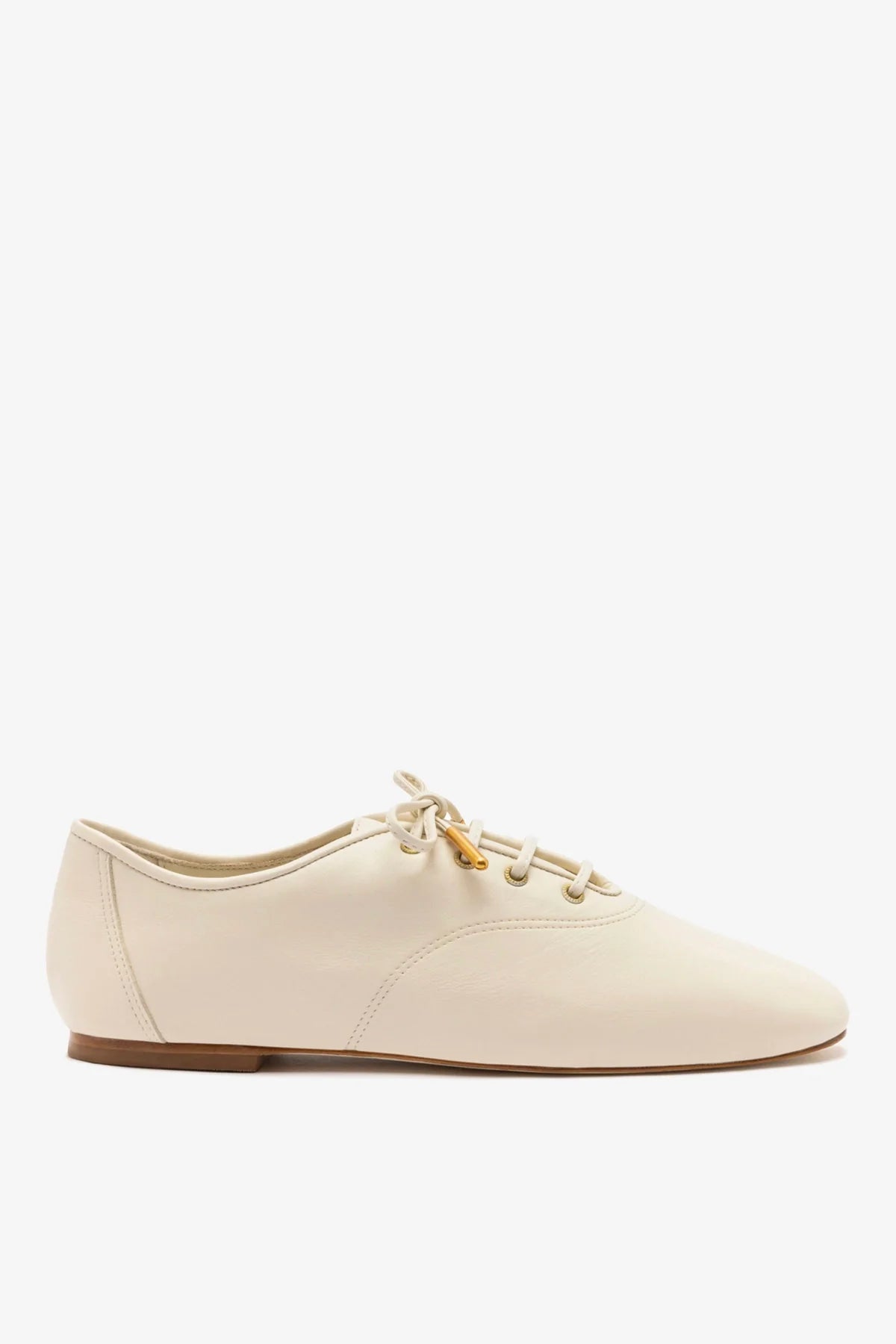 Ivory Leather Jazz-Inspired Sneaker