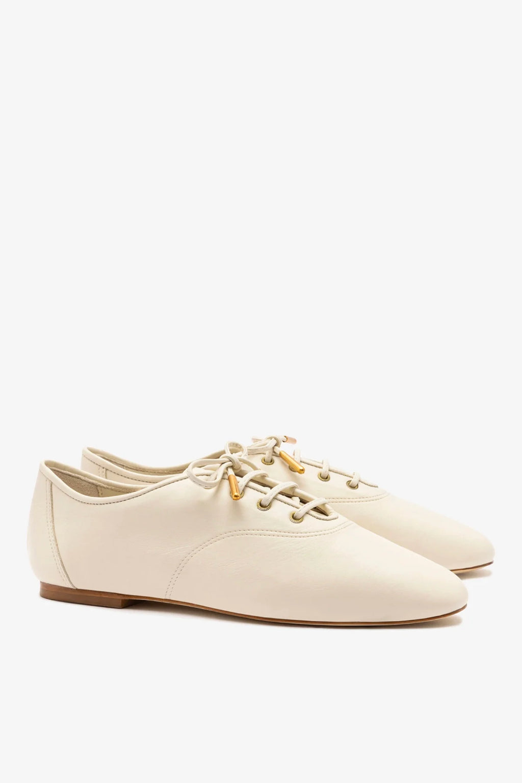 Ivory Leather Jazz-Inspired Sneaker