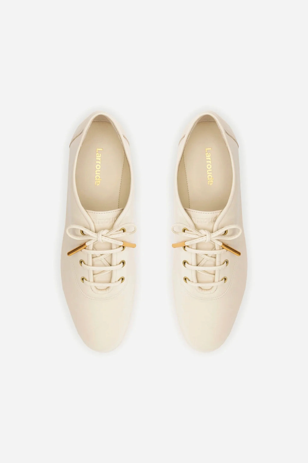 Ivory Leather Jazz-Inspired Sneaker
