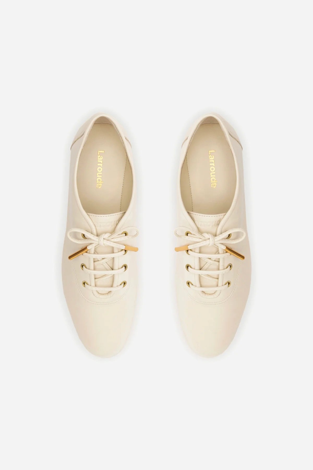 Ivory Leather Jazz-Inspired Sneaker